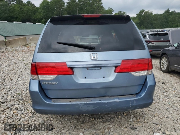 2010 Honda Odyssey LX with VIN 5FNRL3H29AB005111, listed as a Copart auction lot 65005735 with Not provided miles and Clean title. Bid and sale history available at DreamBid. Image 6.