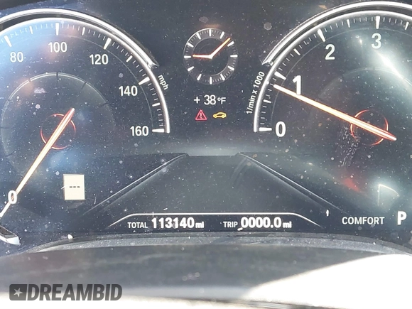 2018 BMW 7 Series 750i with VIN WBA7F0C57JGM23667, listed as a IAAI auction lot 41581035 with 113,140 mi miles and . Bid and sale history available at DreamBid. Image 7.