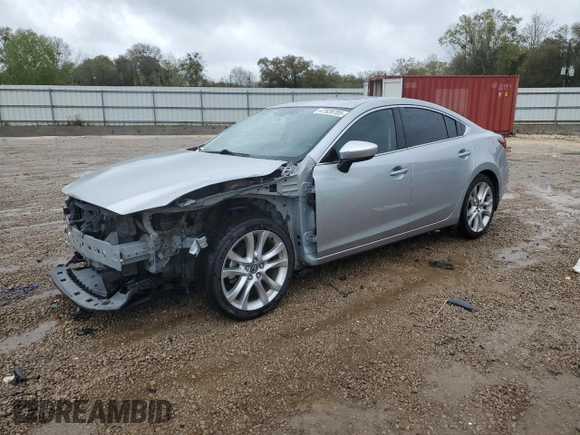 2016 Mazda Mazda6 i Touring with VIN JM1GJ1V5XG1400612, listed as a Copart auction lot 47528705 with 160,083 mi miles and Salvage Title. Bid and sale history available at carsss.com. Image 1.