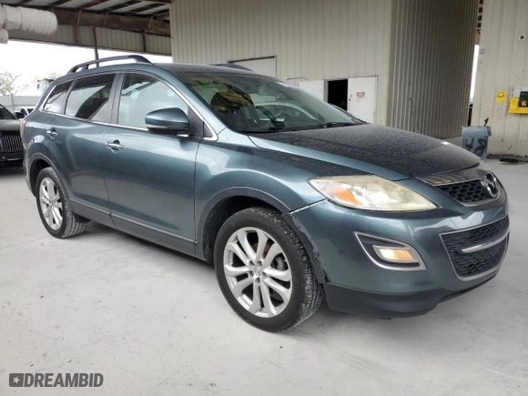 2011 Mazda CX-9 Grand Touring with VIN JM3TB2DA2B0302292, listed as a Copart auction lot 51017285 with 129,035 mi miles and Salvage Title. Bid and sale history available at carsss.com. Image 4.