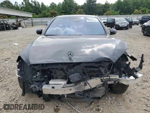 2018 Mercedes-Benz S 63 AMG with VIN WDDUG8JB8JA376474, listed as a Copart auction lot 55487394 with 57,490 mi miles and Salvage Title. Bid and sale history available at DreamBid. Image 5.