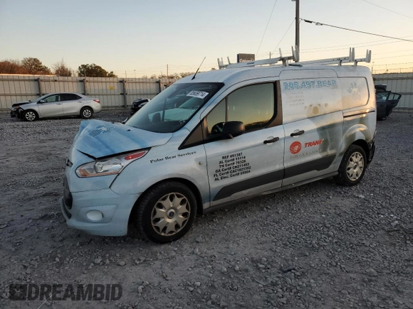 2018 Ford Transit Connect XLT with VIN NM0LS7F76J1344350, listed as a Copart auction lot 43931005 with 165,658 mi miles and Salvage title. Bid and sale history available at DreamBid. Image 1.