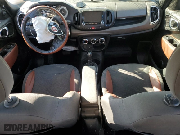 2014 FIAT 500L Trekking with VIN ZFBCFADH5EZ014449, listed as a Copart auction lot 73357544 with 69,471 mi miles and Salvage Title. Bid and sale history available at carsss.com. Image 8.