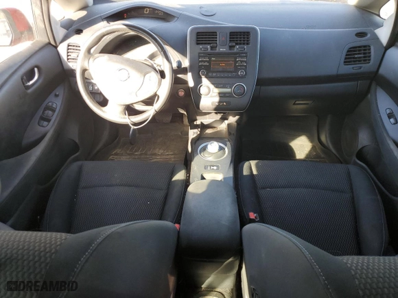 2015 Nissan LEAF SL with VIN 1N4AZ0CP6FC323954, listed as a Copart auction lot 42581985 with 70,525 mi miles and Salvage Title. Bid and sale history available at carsss.com. Image 8.