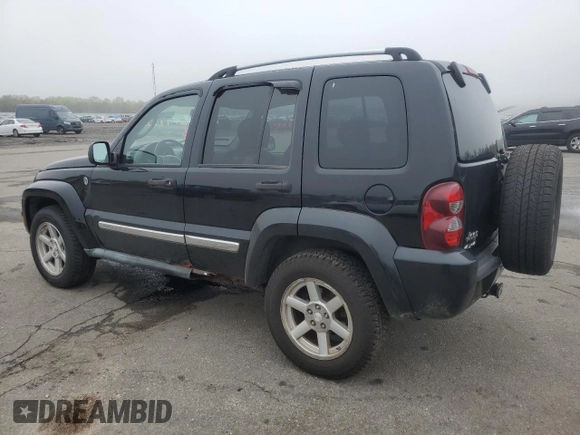 2006 Jeep Liberty Limited with VIN 1J8GL58K66W249698, listed as a Copart auction lot 55743295 with 177,398 mi miles and Clean title. Bid and sale history available at DreamBid. Image 2.