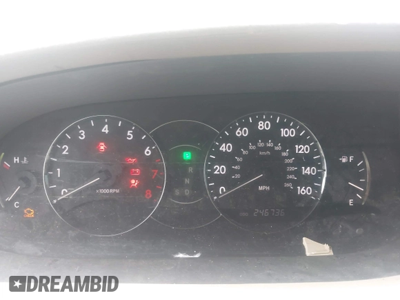 2008 Toyota Avalon XL with VIN 4T1BK36B78U259677, listed as a IAAI auction lot 41977275 with 246,736 mi miles. Bid and sale history available at carsss.com. Image 7.