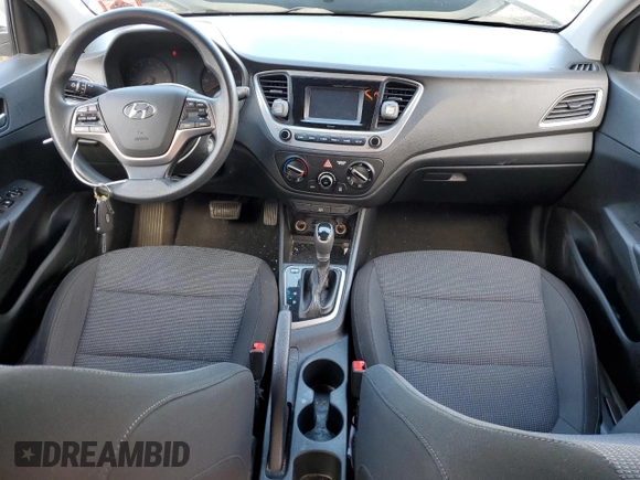 2019 Hyundai Accent SE with VIN 3KPC24A33KE079875, listed as a Copart auction lot 77388893 with 76,385 mi miles. Bid and sale history available at carsss.com. Image 8.