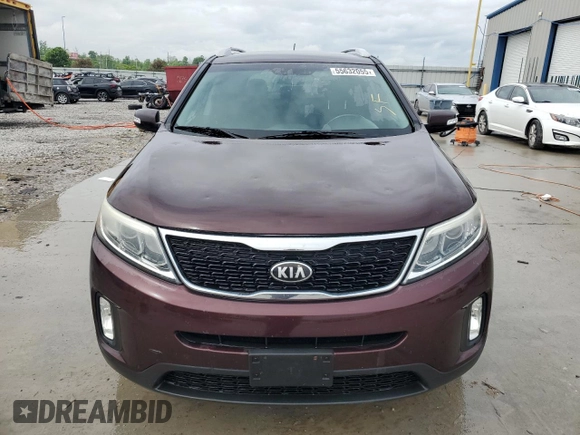 2014 Kia Sorento LX с VIN 5XYKT3A62EG484386, выставлен на аукционе Copart как лот 55632055 с пробегом 168 439 миль миль и Списание • Salvage title. История ставок и продаж доступна на DreamBid. Изображение 5.