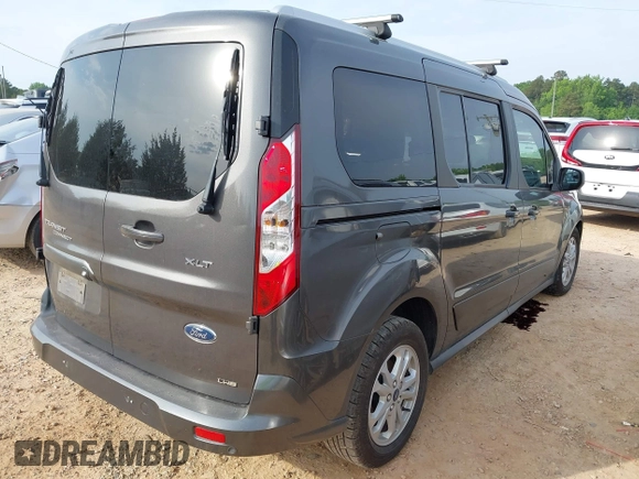 2019 Ford Transit Connect XLT with VIN NM0GS9F2XK1427203, listed as a IAAI auction lot 42265074 with 106,005 mi miles and . Bid and sale history available at DreamBid. Image 4.