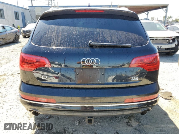 2012 Audi Q7 3.0L TDI Premium Plus with VIN WA1LMAFE3CD007204, listed as a Copart auction lot 50370865 with 167,740 mi miles and Clean Title. Bid and sale history available at carsss.com. Image 6.