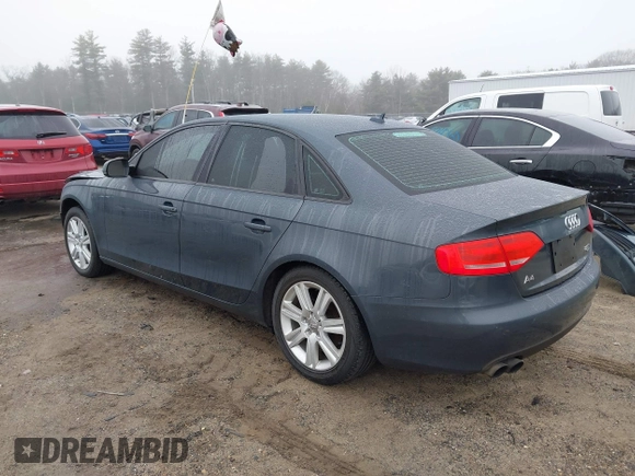 2011 Audi A4 Premium with VIN WAUBFAFL5BN048076, listed as a IAAI auction lot 41816190 with 128,573 mi miles and . Bid and sale history available at DreamBid. Image 3.