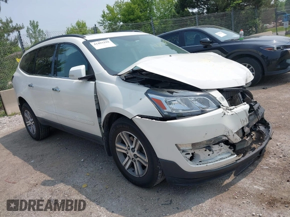 2015 Chevrolet Traverse LT with VIN 1GNKVHKD6FJ135079, listed as a IAAI auction lot 42493198 with Not provided miles and . Bid and sale history available at DreamBid. Image 1.