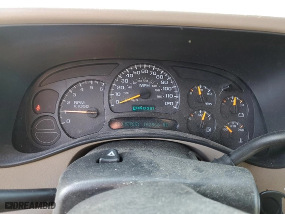 2005 Chevrolet Silverado 1500 Z71 with VIN 2GCEK13T951168856, listed as a Copart auction lot 48211715 with 162,568 mi miles and Clean Title. Bid and sale history available at carsss.com. Image 9.