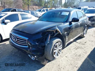2016 Infiniti QX70 with VIN JN8CS1MW9GM752735, listed as a IAAI auction lot 41271197 with 165,269 mi miles and . Bid and sale history available at DreamBid. Image 6.