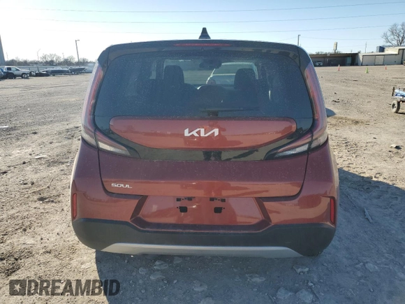 2024 Kia Soul LX with VIN KNDJ23AU7R7907608, listed as a Copart auction lot 48012815 with 34,367 mi miles and Salvage Title. Bid and sale history available at carsss.com. Image 6.