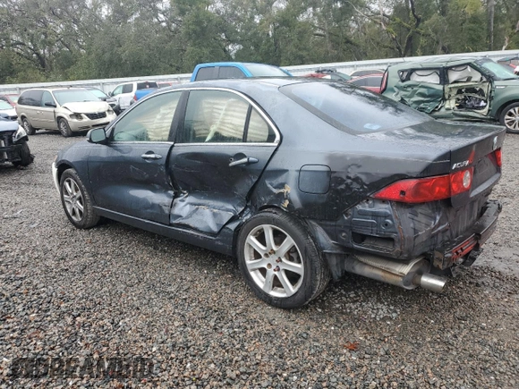 2004 Acura TSX with VIN JH4CL96854C031060, listed as a Copart auction lot 42148275 with 186,661 mi miles and Salvage Title. Bid and sale history available at carsss.com. Image 2.