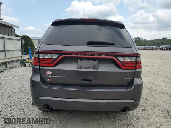 2018 Dodge Durango GT with VIN 1C4RDJDG4JC448248, listed as a Copart auction lot 68718004 with 74,495 mi miles and Salvage title. Bid and sale history available at DreamBid. Image 6.
