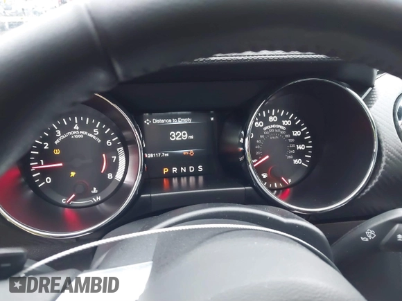 2016 Ford Mustang V6 with VIN 1FA6P8AM5G5337594, listed as a IAAI auction lot 41864037 with 128,117 mi miles and . Bid and sale history available at carsss.com. Image 7.