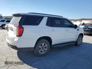 2023 GMC Yukon AT4 with VIN 1GKS2CKD5PR116129, listed as a Copart auction lot 77092244 with 47,442 mi miles and Salvage Title. Bid and sale history available at carsss.com. Image 3.