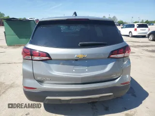 2024 Chevrolet Equinox LT with VIN 3GNAXUEG9RL263348, listed as a Copart auction lot 55855405 with Not Provided miles and Non Repairable. Bid and sale history available at DreamBid. Image 6.