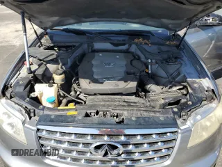 2008 Infiniti FX with VIN JNRAS08U08X101225, listed as a Copart auction lot 51863325 with 126,822 mi miles and Salvage title. Bid and sale history available at DreamBid. Image 14.