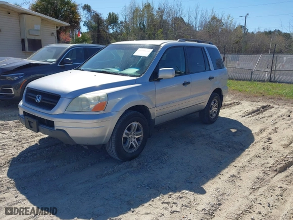 2004 Honda Pilot EX with VIN 2HKYF18514H592640, listed as a IAAI auction lot 41898618 with 230,866 mi miles. Bid and sale history available at carsss.com. Image 2.