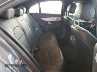 2021 Mercedes-Benz C 300 with VIN W1KWF8DB0MR652336, listed as a Copart auction lot 50936485 with 44,266 mi miles and Salvage Title. Bid and sale history available at carsss.com. Image 10.