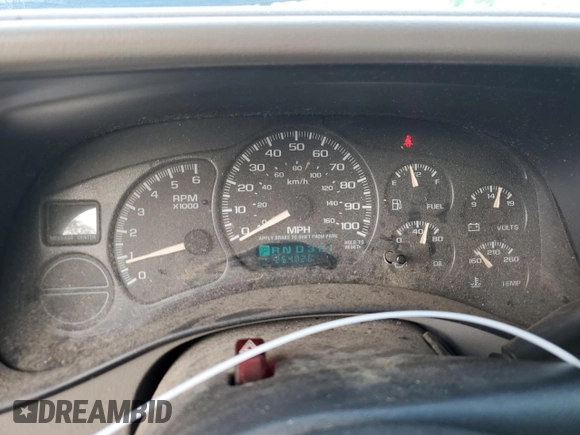 2001 Chevrolet Tahoe LS with VIN 1GNEK13T61J311270, listed as a Copart auction lot 73434104 with 254,026 mi miles and Salvage Title. Bid and sale history available at carsss.com. Image 9.