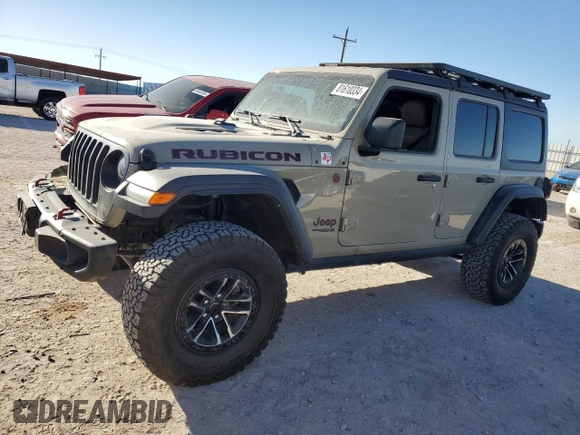 2022 Jeep Wrangler Unlimited Rubicon с VIN 1C4HJXFNXNW243878, выставлен на аукционе Copart как лот 81610334 с пробегом 29 210 миль миль и Чистый • Clean title. История ставок и продаж доступна на DreamBid. Изображение 1.