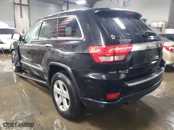 2011 Jeep Grand Cherokee Limited with VIN 1J4RR5GT8BC641788, listed as a Copart auction lot 45911875 with 106,109 mi miles and Salvage Title. Bid and sale history available at carsss.com. Image 2.
