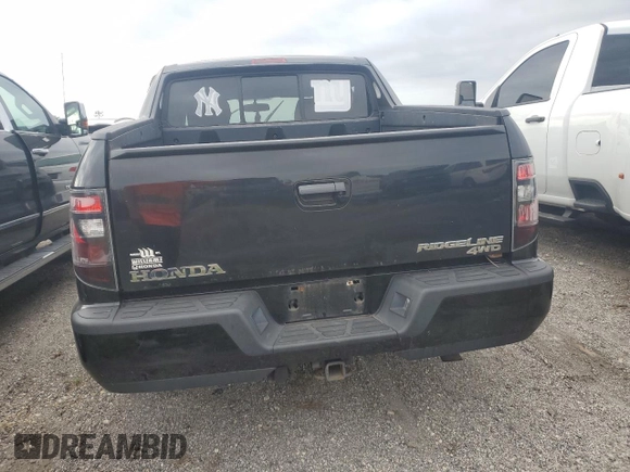 2013 Honda Ridgeline Sport with VIN 5FPYK1F7XDB017488, listed as a Copart auction lot 75591434 with 0 mi miles and Salvage Title. Bid and sale history available at carsss.com. Image 6.