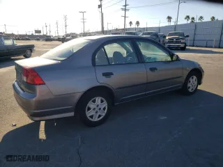 2005 Honda Civic Sdn VP SSRSv with VIN 2HGES16485H525232, listed as a Copart auction lot 77285314 with 255,252 mi miles and Clean Title. Bid and sale history available at carsss.com. Image 3.