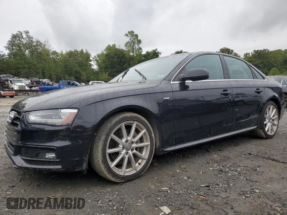 2014 Audi A4 Prestige z VIN WAUKFAFL8EN014167, wystawiony jako Copart lot #71357184 z przebiegiem 116 243 mil mil oraz Czysty tytuł • Clean title. Historia ofert i sprzedaży dostępna na DreamBid. Obrazek 1.