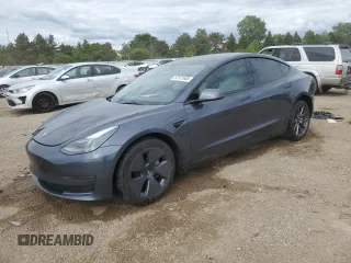 2023 Tesla Model 3 с VIN 5YJ3E1EA3PF672023, выставлен на аукционе Copart как лот 57571645 с пробегом 18 115 миль миль и Списание • Salvage title. История ставок и продаж доступна на DreamBid. Изображение 1.