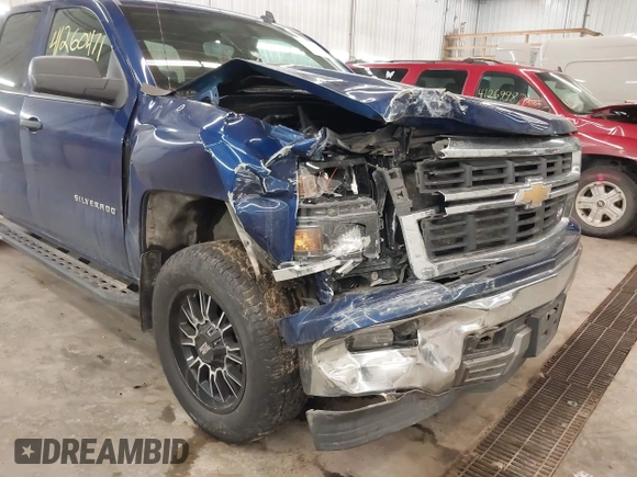2014 Chevrolet Silverado 1500 LT with VIN 1GCVKREC2EZ155062, listed as a IAAI auction lot 41260471 with 135,762 mi miles and . Bid and sale history available at DreamBid. Image 6.