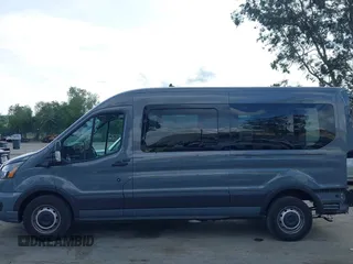 2023 Ford Transit Passenger XL with VIN 1FBAX2C82PKB58582, listed as a IAAI auction lot 41898895 with 16,416 mi miles and . Bid and sale history available at DreamBid. Image 14.