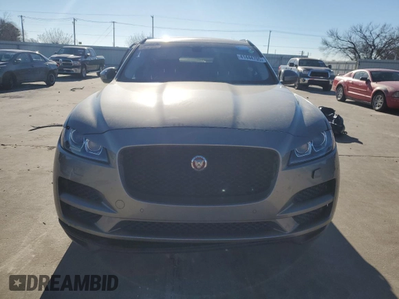 2020 Jaguar F-Pace 25t Premium with VIN SADCJ2FX5LA649032, listed as a Copart auction lot 41444705 with 68,446 mi miles and Clean Title. Bid and sale history available at DreamBid. Image 5.