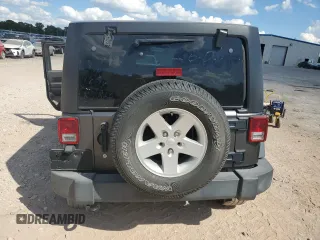 2018 Jeep Wrangler JK Unlimited Sport S with VIN 1C4BJWDG9JL886772, listed as a Copart auction lot 71031344 with 67,891 mi miles and Salvage Title. Bid and sale history available at carsss.com. Image 6.