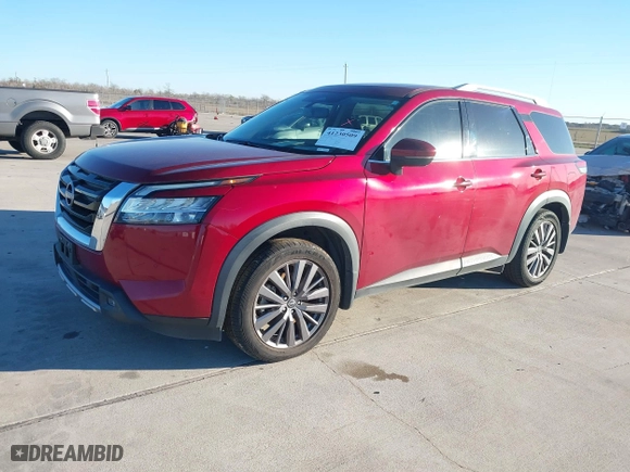 2022 Nissan Pathfinder SL with VIN 5N1DR3CB5NC267996, listed as a IAAI auction lot 41230509 with 69,870 mi miles. Bid and sale history available at carsss.com. Image 17.
