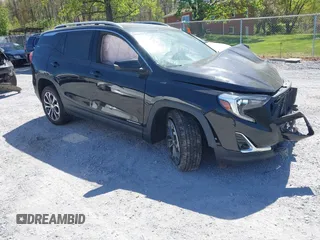 2019 GMC Terrain SLT z VIN 3GKALPEX5KL222117, wystawiony jako IAAI lot #42043193 z przebiegiem 89 656 mil mil oraz . Historia ofert i sprzedaży dostępna na DreamBid. Obrazek 1.