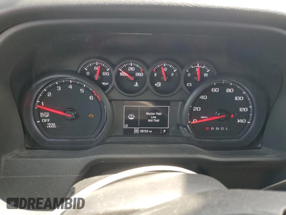 2023 GMC Sierra 1500 with VIN 3GTNUAED5PG359118, listed as a Copart auction lot 50886165 with 68,152 mi miles and Salvage Title. Bid and sale history available at DreamBid. Image 9.