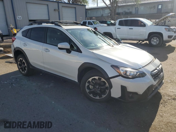 2021 Subaru Crosstrek Premium with VIN JF2GTAEC3MH676191, listed as a Copart auction lot 53795375 with 22,537 mi miles and Salvage title. Bid and sale history available at DreamBid. Image 4.