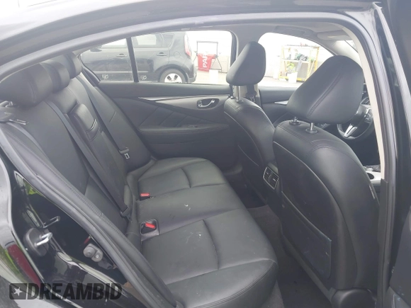2020 Infiniti Q50 3.0t LUXE with VIN JN1EV7AP6LM206614, listed as a IAAI auction lot 41868604 with 54,247 mi miles. Bid and sale history available at carsss.com. Image 8.