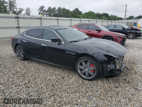2019 Maserati Quattroporte S z VIN ZAM56YPA4K1319850, wystawiony jako Copart lot #54563565 z przebiegiem 76 714 mil mil oraz Szkoda całkowita • Salvage title. Historia ofert i sprzedaży dostępna na DreamBid. Obrazek 4.