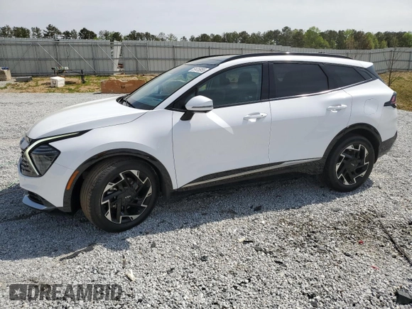 2024 Kia Sportage SX-Prestige with VIN 5XYK53DF9RG188888, listed as a Copart auction lot 51416955 with 16,285 mi miles and Salvage title. Bid and sale history available at DreamBid. Image 1.