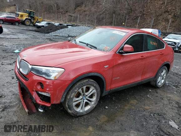 2016 BMW X4 xDrive28i with VIN 5UXXW3C56G0R18897, listed as a Copart auction lot 41219154 with 80,473 mi miles. Bid and sale history available at carsss.com. Image 1.