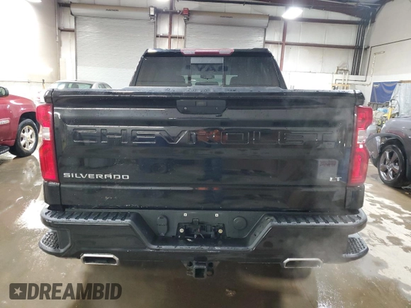 2019 Chevrolet Silverado 1500 LT Trail Boss with VIN 1GCPYFEDXKZ163999, listed as a Copart auction lot 52456855 with 81,804 mi miles and Salvage Title. Bid and sale history available at DreamBid. Image 6.