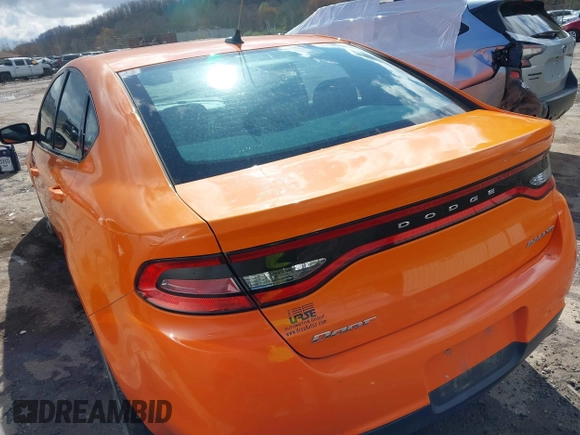 2013 Dodge Dart SXT with VIN 1C3CDFBA6DD171736, listed as a IAAI auction lot 41986652 with 141,739 mi miles. Bid and sale history available at carsss.com. Image 3.
