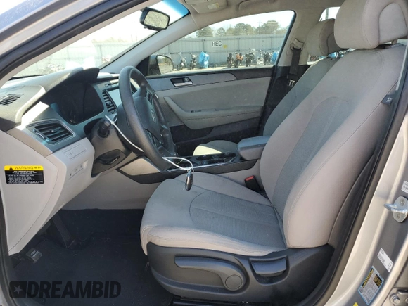 2016 Hyundai Sonata 2.4L with VIN 5NPE24AF5GH337545, listed as a Copart auction lot 49838145 with 200,260 mi miles and Salvage Title. Bid and sale history available at carsss.com. Image 7.