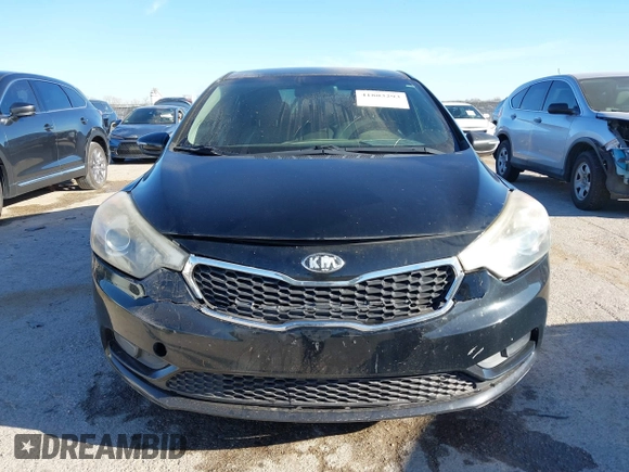 2014 Kia Forte EX with VIN KNAFX4A86E5162224, listed as a IAAI auction lot 41803293 with 145,074 mi miles. Bid and sale history available at carsss.com. Image 12.